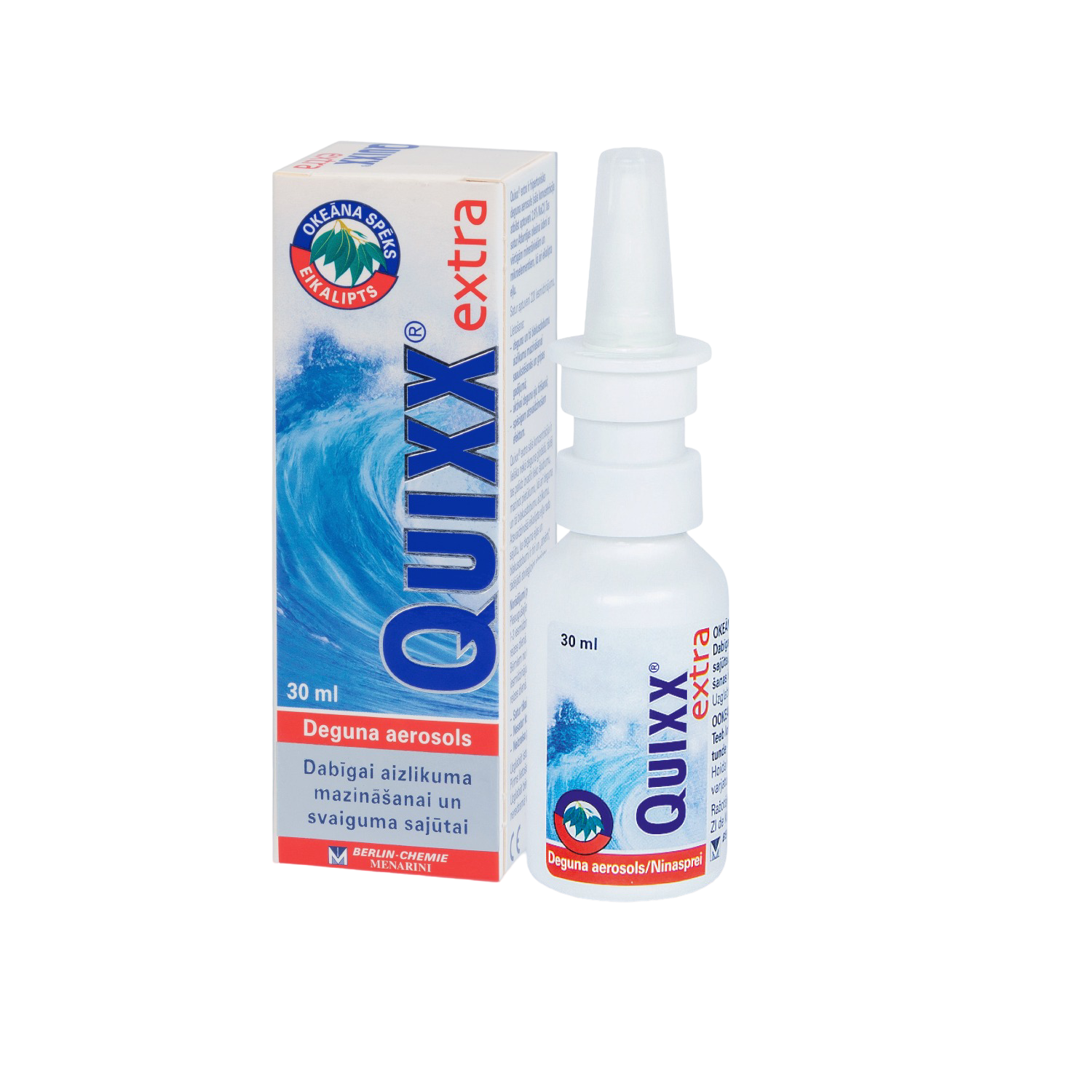 Quixx Extra aerosols